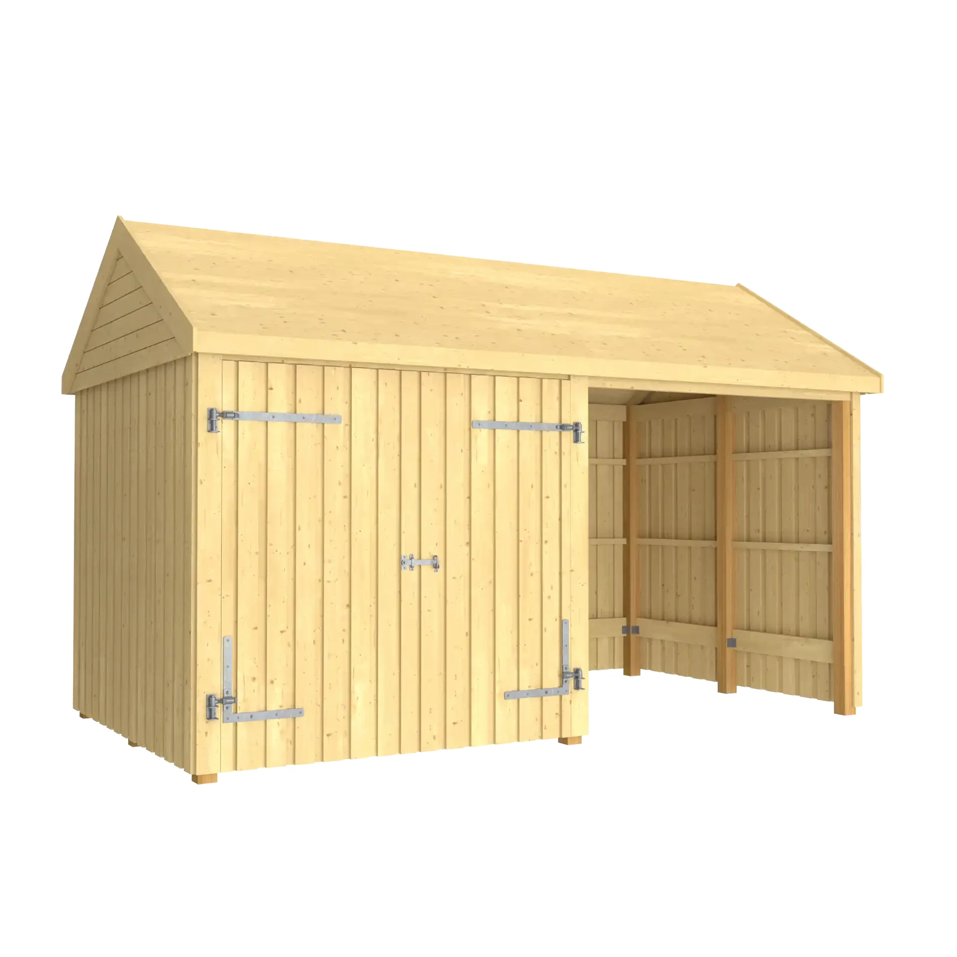 Carporte & redskabsrum